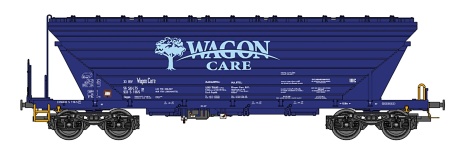 NPE Modellbau NW52217 - TT - Getreidesilowagen Wagon Care, SVN, Ep. V-VI - Wagen 1